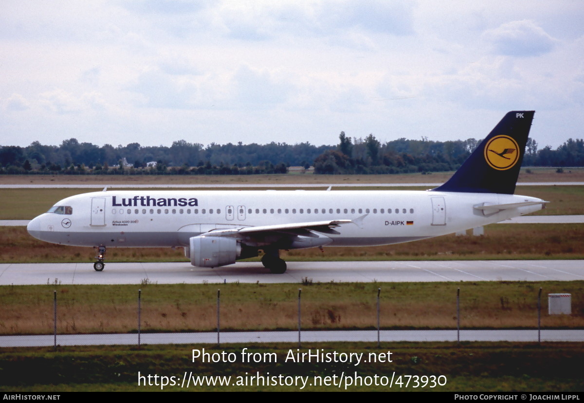 Aircraft Photo of D-AIPK | Airbus A320-211 | Lufthansa | AirHistory.net #473930