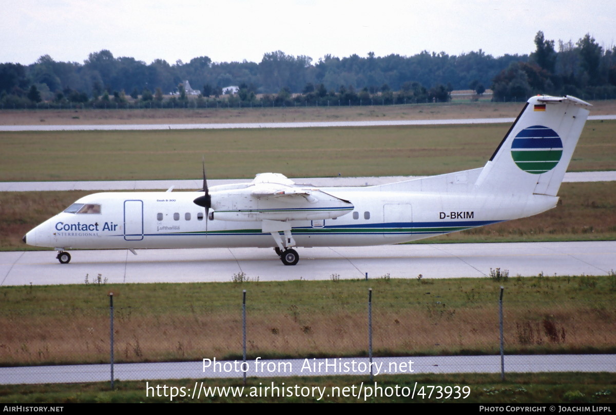 Aircraft Photo of D-BKIM | De Havilland Canada DHC-8-311 Dash 8 | Contact Air Interregional | AirHistory.net #473939