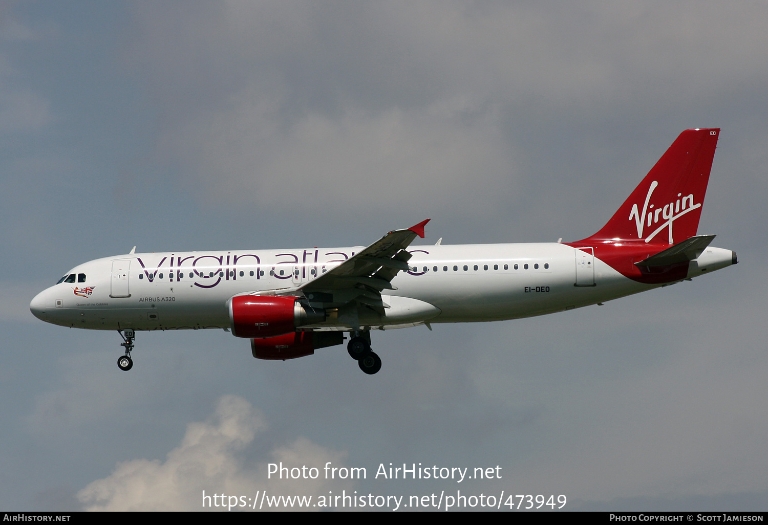 Aircraft Photo of EI-DEO | Airbus A320-214 | Virgin Atlantic Airways | AirHistory.net #473949