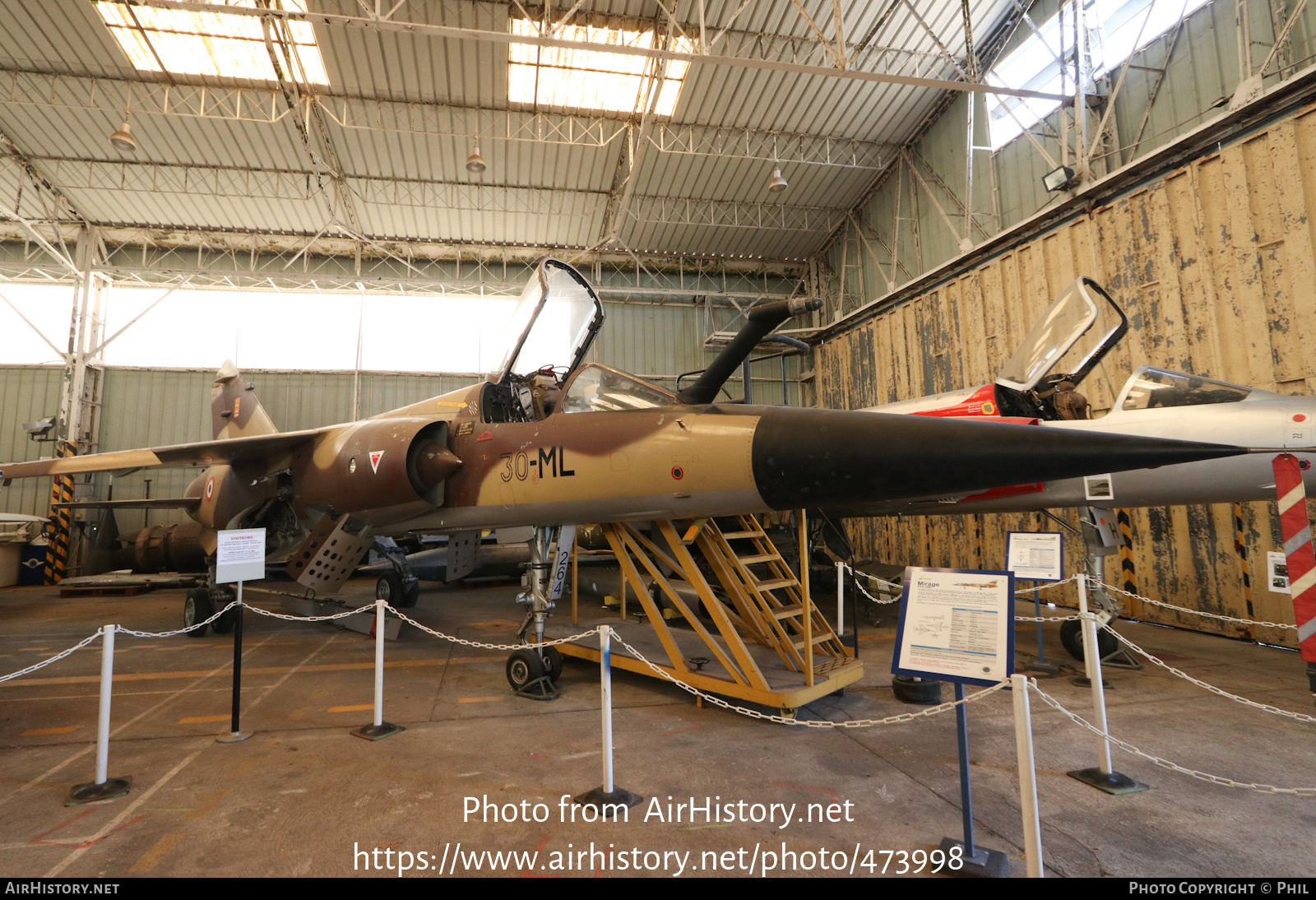 Aircraft Photo of 264 / 4030 | Dassault Mirage F1C | France - Air Force | AirHistory.net #473998