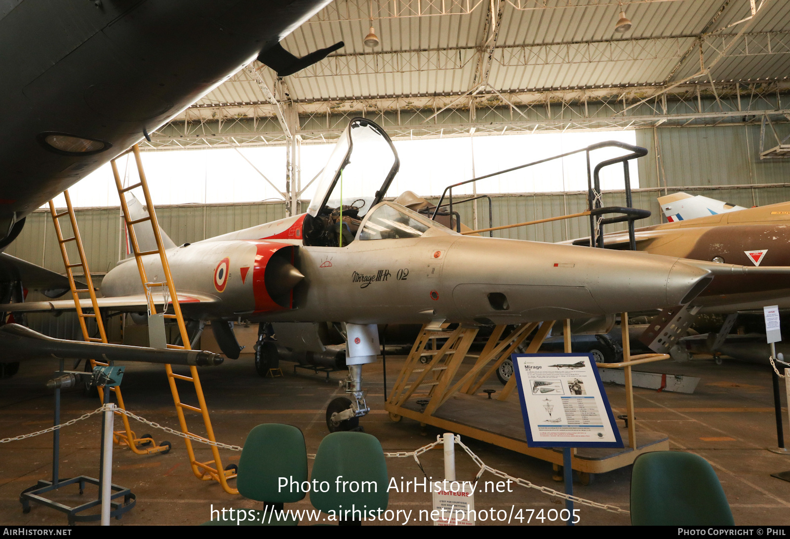 Aircraft Photo of 02 | Dassault Mirage IIIR | France - Air Force | AirHistory.net #474005