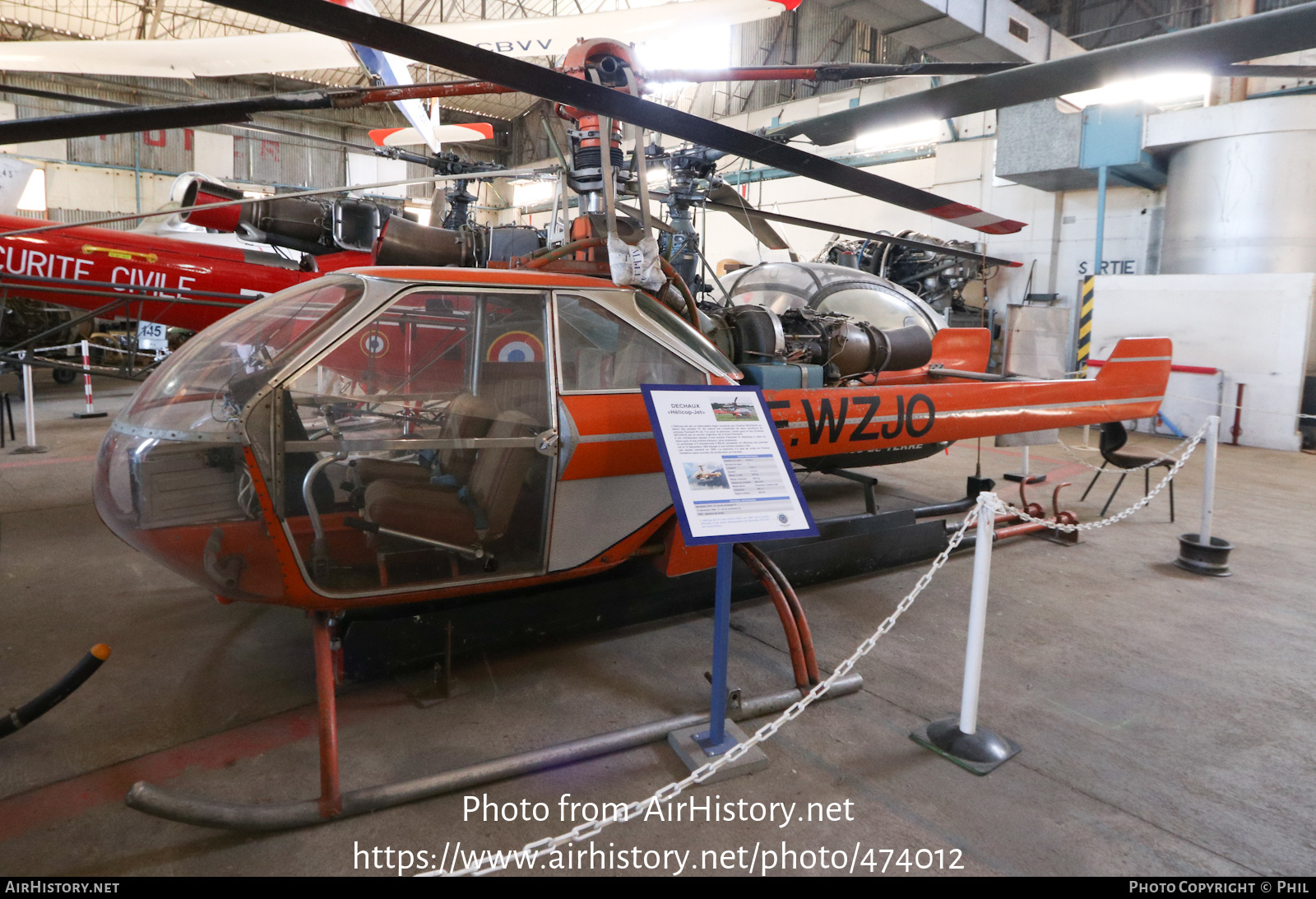 Aircraft Photo of F-WZJO | Dechaux Helicop-Jet | AirHistory.net #474012