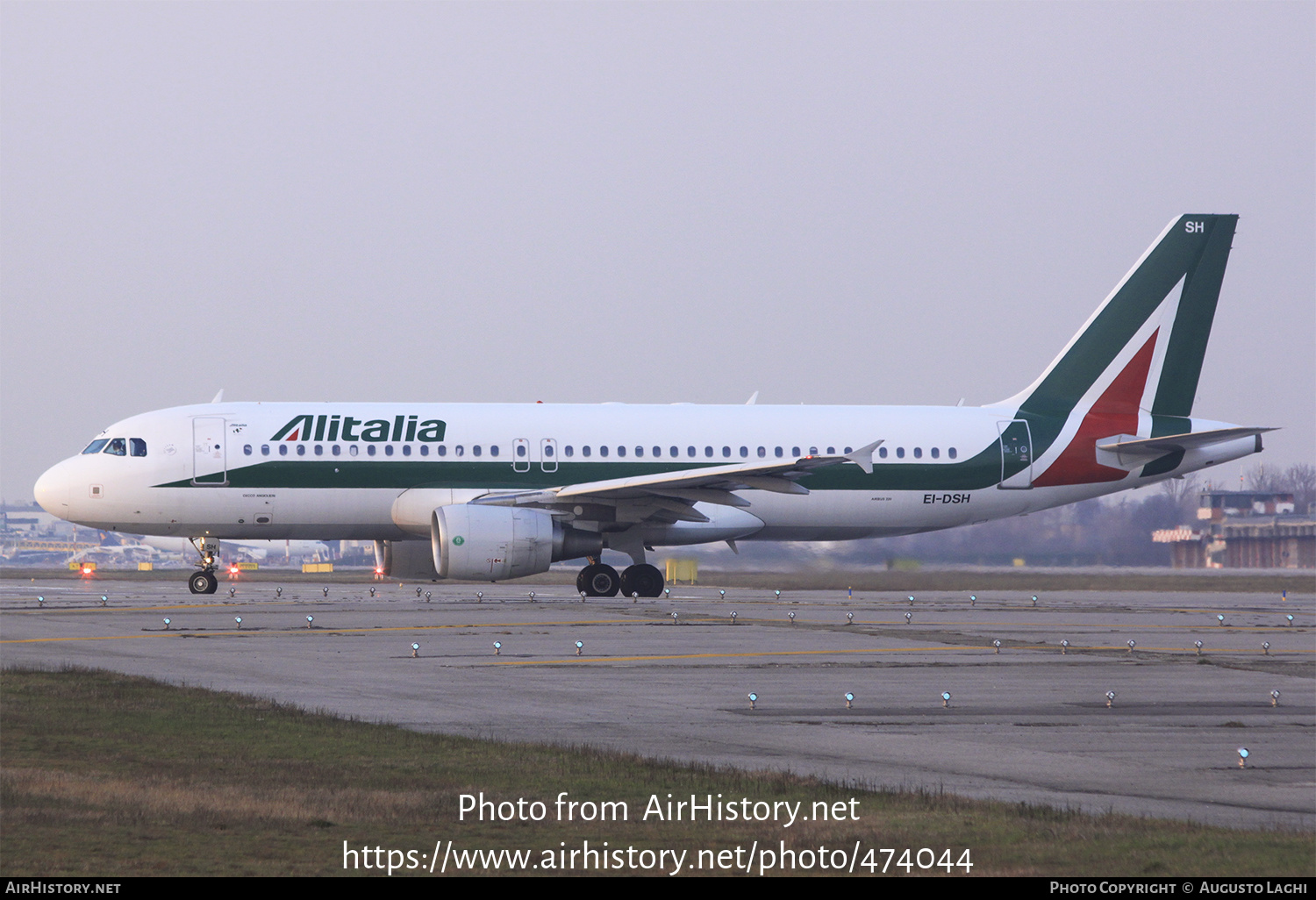 Aircraft Photo of EI-DSH | Airbus A320-216 | Alitalia | AirHistory.net #474044