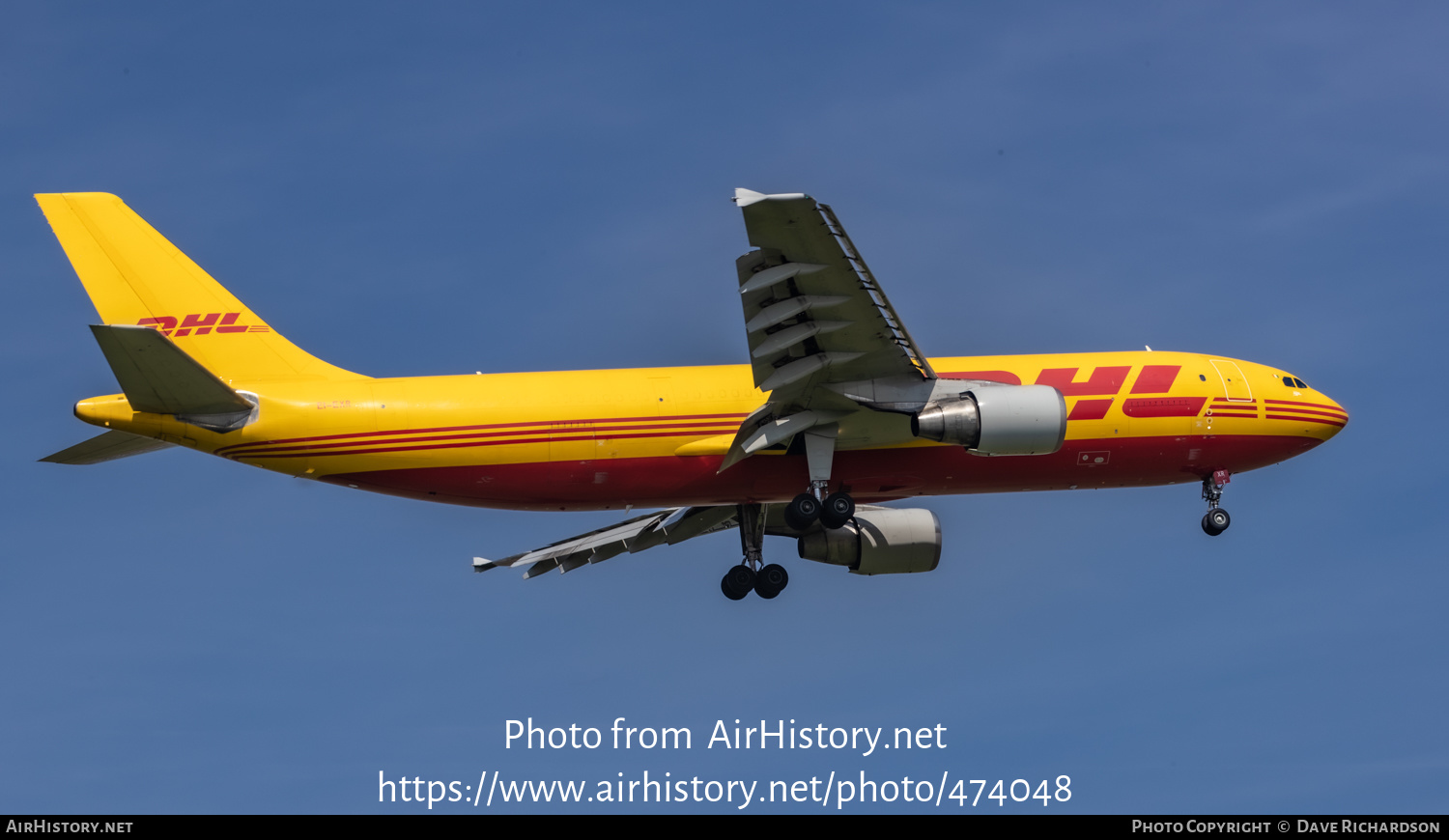 Aircraft Photo of EI-EXR | Airbus A300B4-622R(F) | DHL International | AirHistory.net #474048