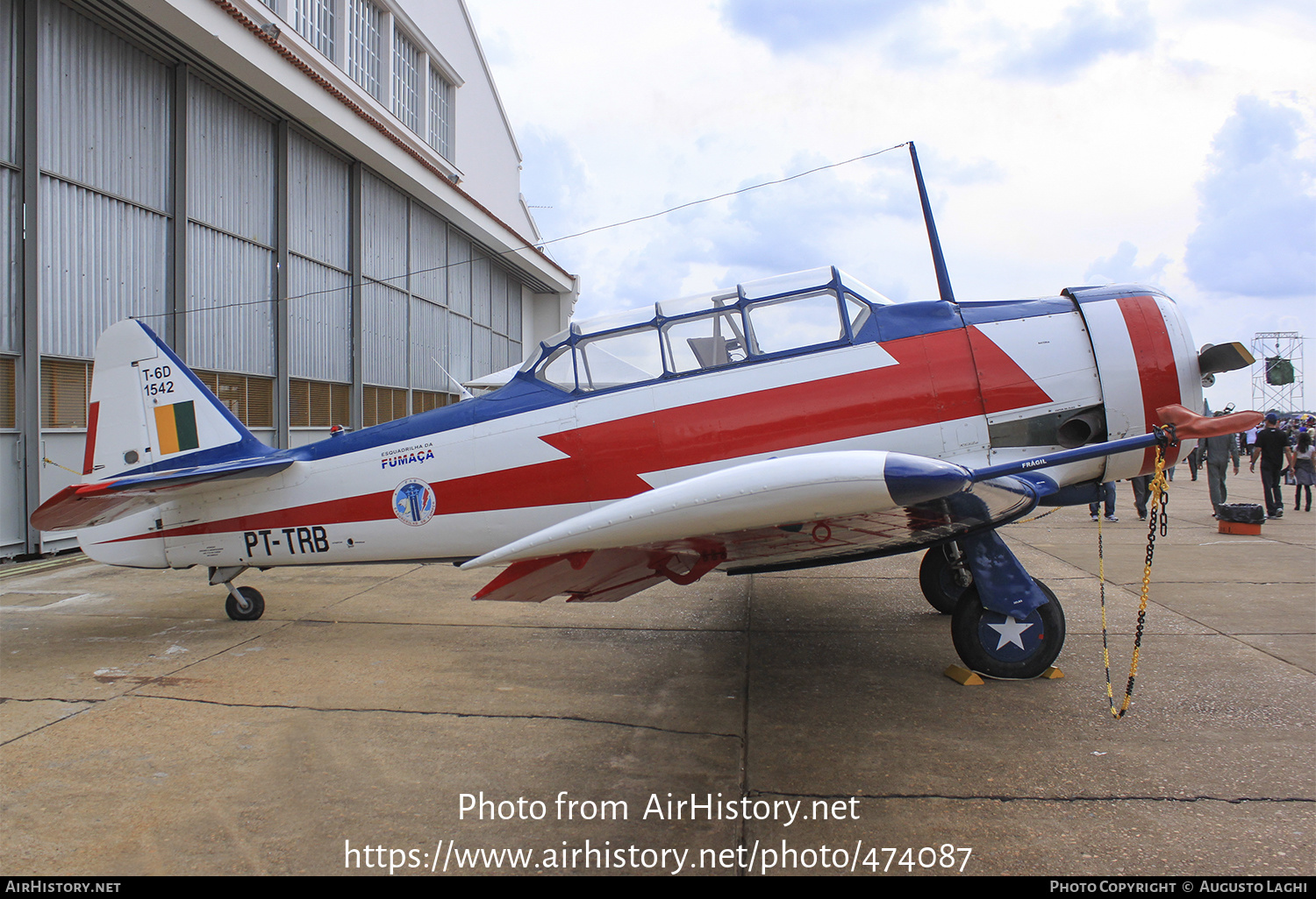 Aircraft Photo of 1542 | North American T-6D Texan | Brazil - Air Force | AirHistory.net #474087