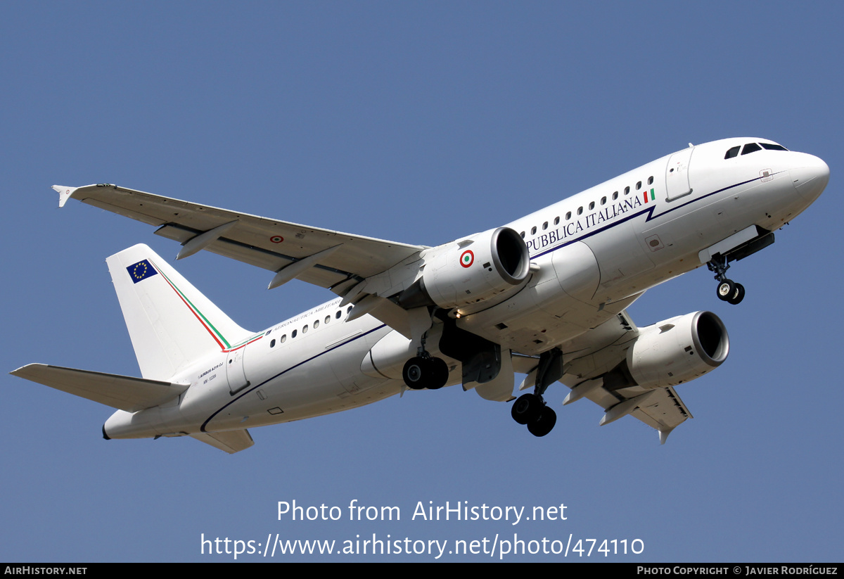 Aircraft Photo of MM62209 | Airbus ACJ319 (A319-115/CJ) | Italy - Air Force | AirHistory.net #474110