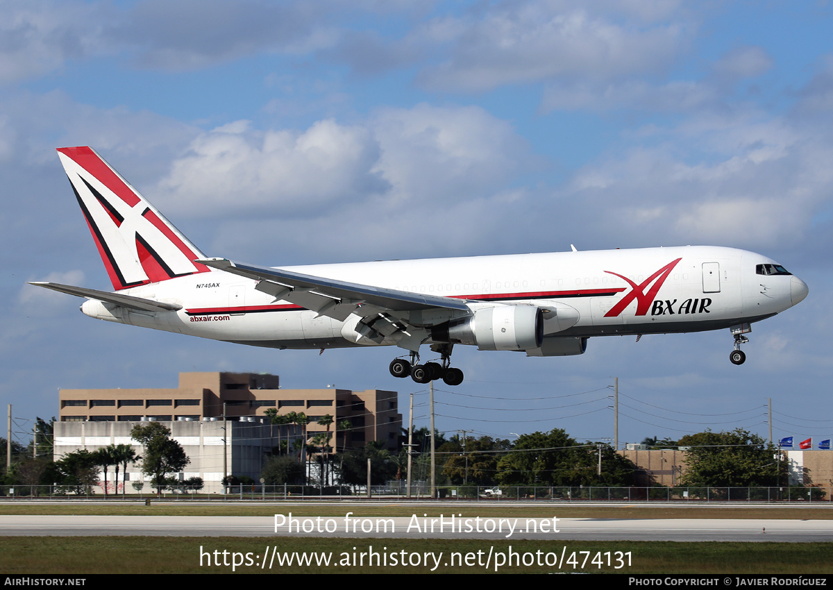 Aircraft Photo of N745AX | Boeing 767-232(BDSF) | ABX Air | AirHistory.net #474131