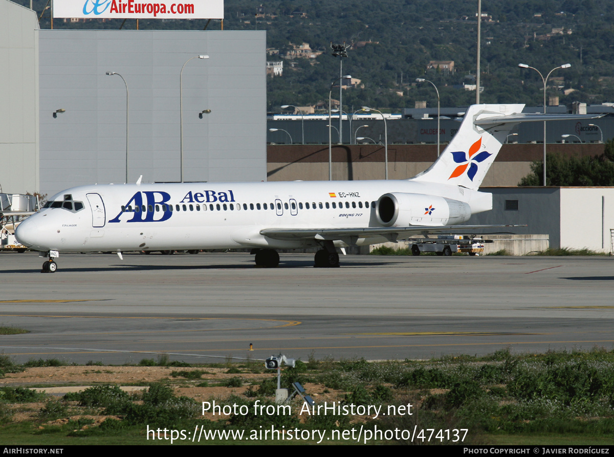 Aircraft Photo of EC-HNZ | Boeing 717-2CM | AeBal | AirHistory.net #474137