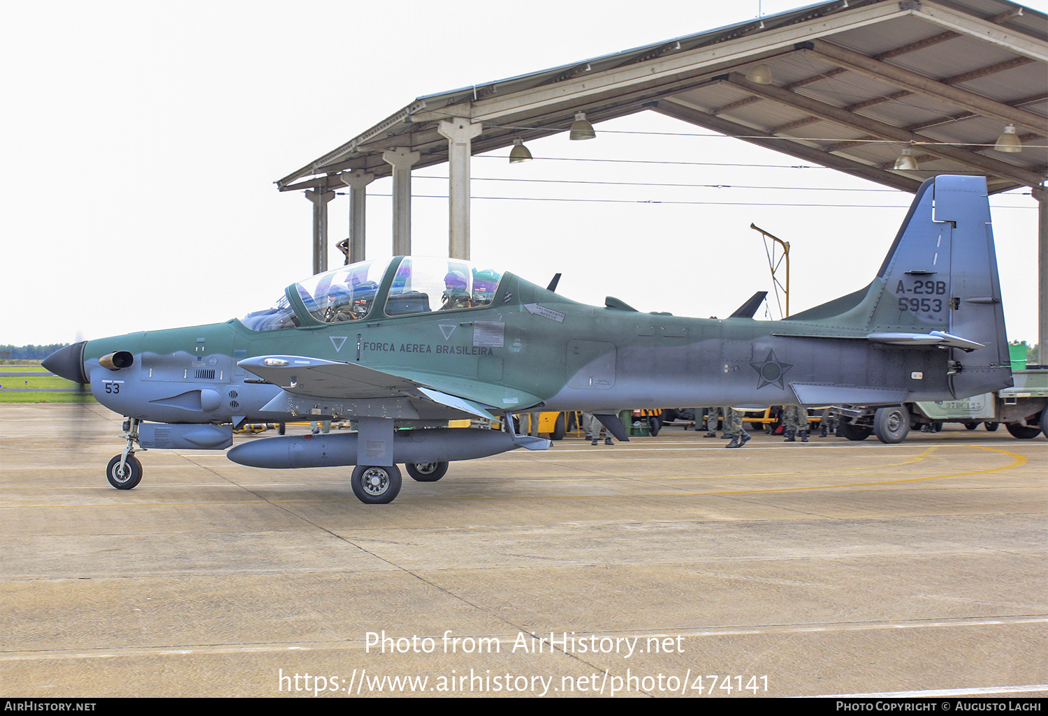 Aircraft Photo of 5953 | Embraer A-29B Super Tucano | Brazil - Air Force | AirHistory.net #474141