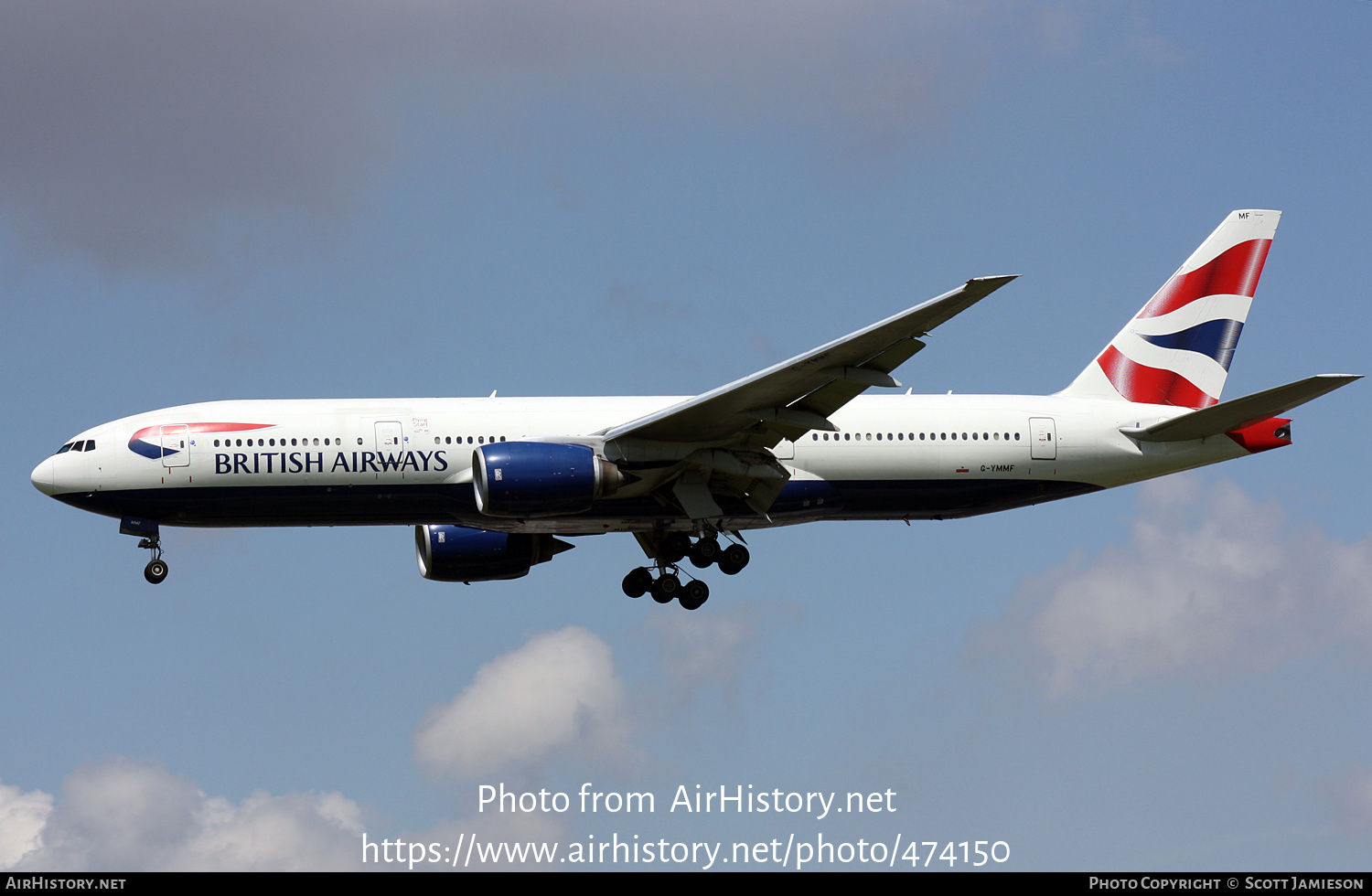 Aircraft Photo of G-YMMF | Boeing 777-236/ER | British Airways | AirHistory.net #474150