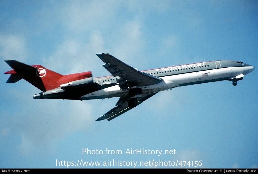 Aircraft Photo of N290US | Boeing 727-251/Adv | Northwest Airlines | AirHistory.net #474156