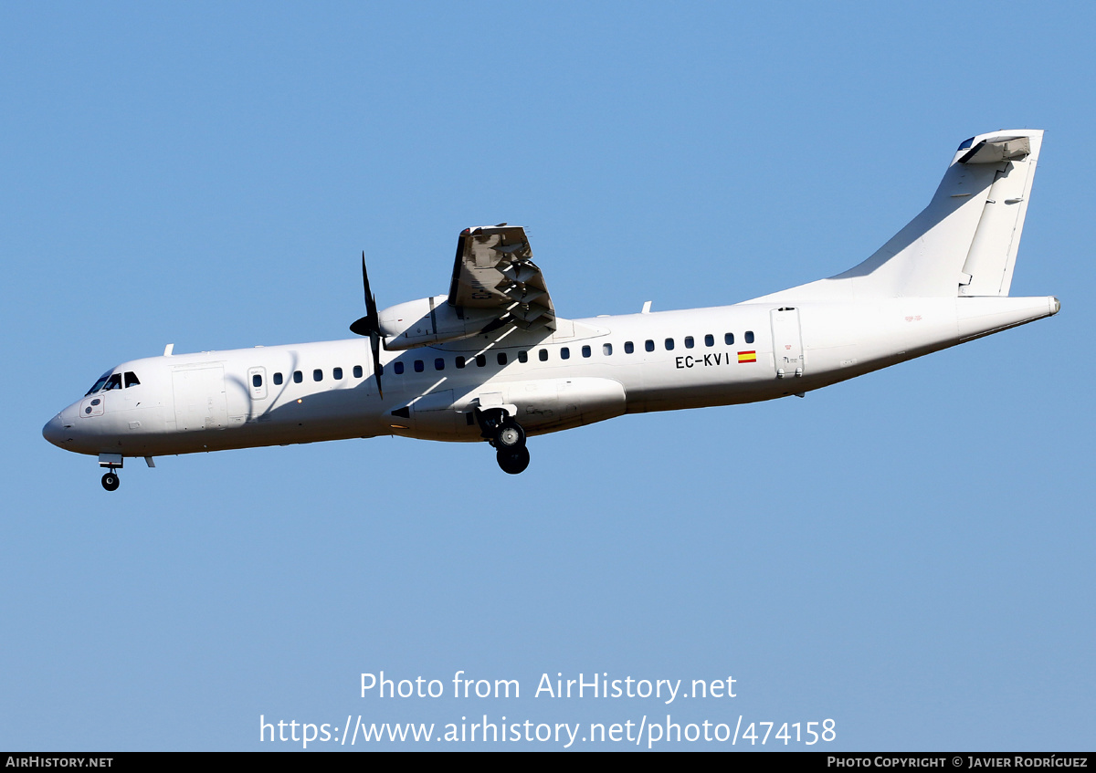 Aircraft Photo of EC-KVI | ATR ATR-72-500 (ATR-72-212A) | AirHistory.net #474158