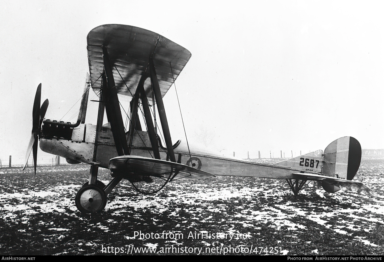 Aircraft Photo of 2687 | Royal Aircraft Factory BE-2c | UK - Air Force | AirHistory.net #474251