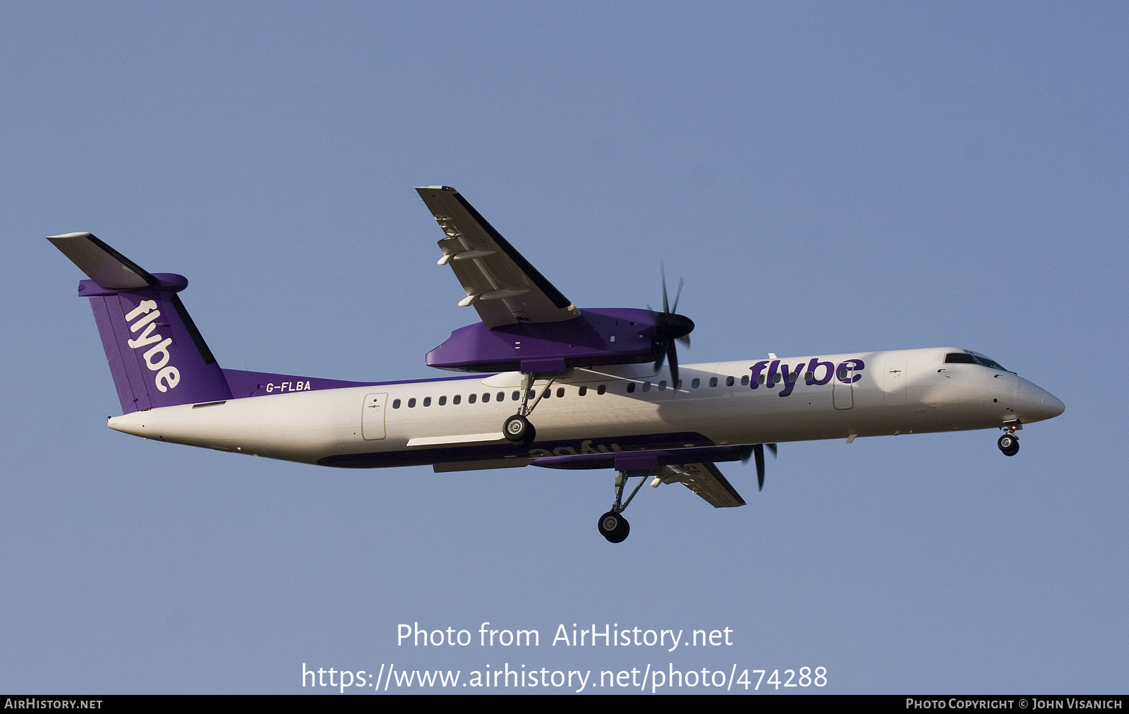 Aircraft Photo of G-FLBA | Bombardier DHC-8-402 Dash 8 | Flybe | AirHistory.net #474288