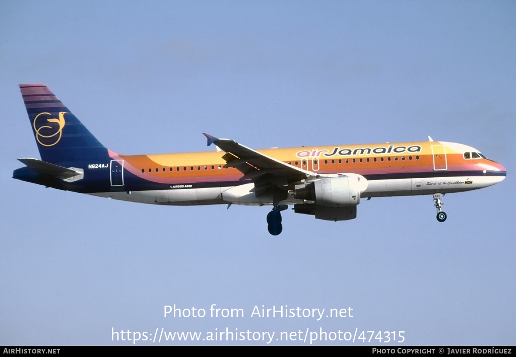 Aircraft Photo of N624AJ | Airbus A320-214 | Air Jamaica | AirHistory.net #474315