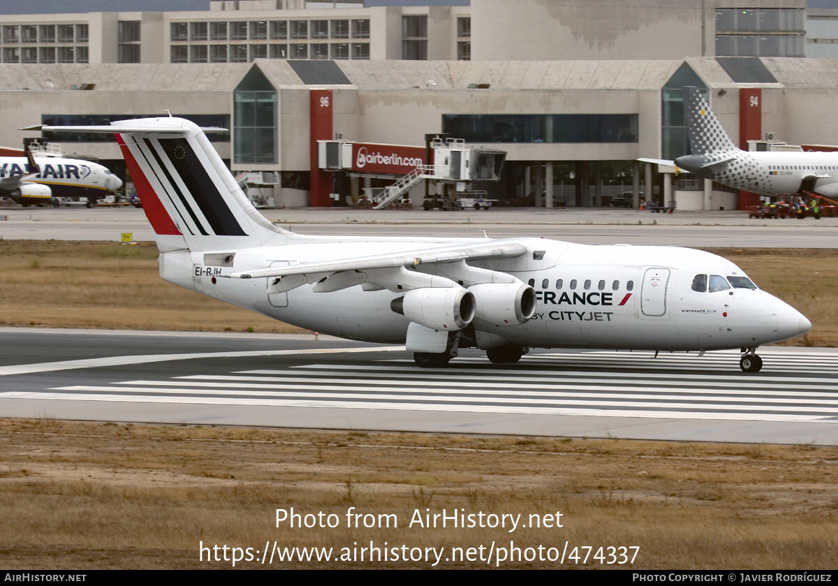 Aircraft Photo of EI-RJH | British Aerospace Avro 146-RJ85 | Air France | AirHistory.net #474337