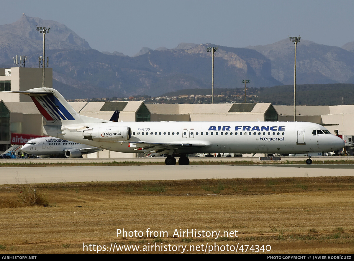 Aircraft Photo of F-GIOG | Fokker 100 (F28-0100) | Air France | AirHistory.net #474340