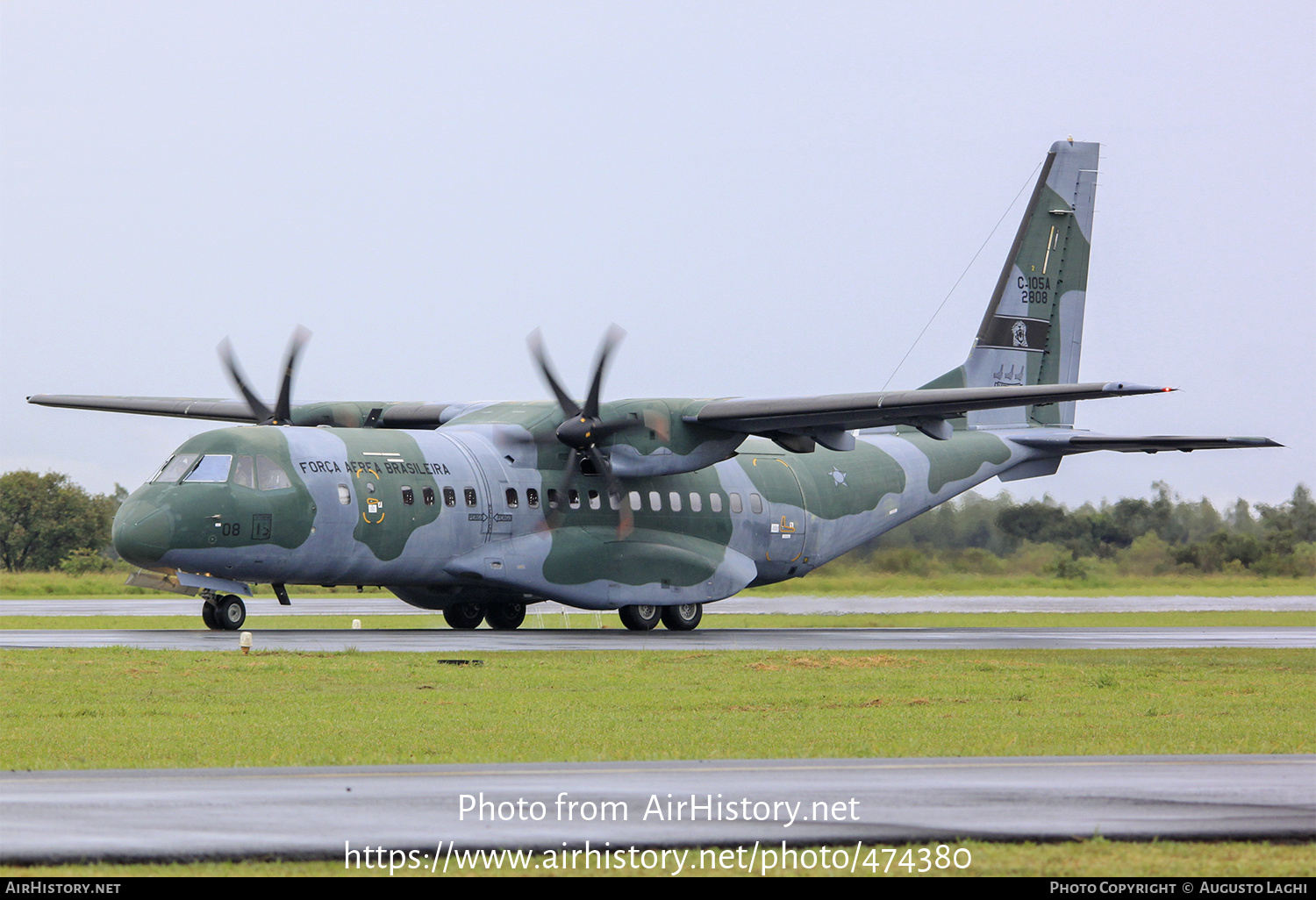 Aircraft Photo of 2808 | CASA C-105A Amazonas | Brazil - Air Force | AirHistory.net #474380