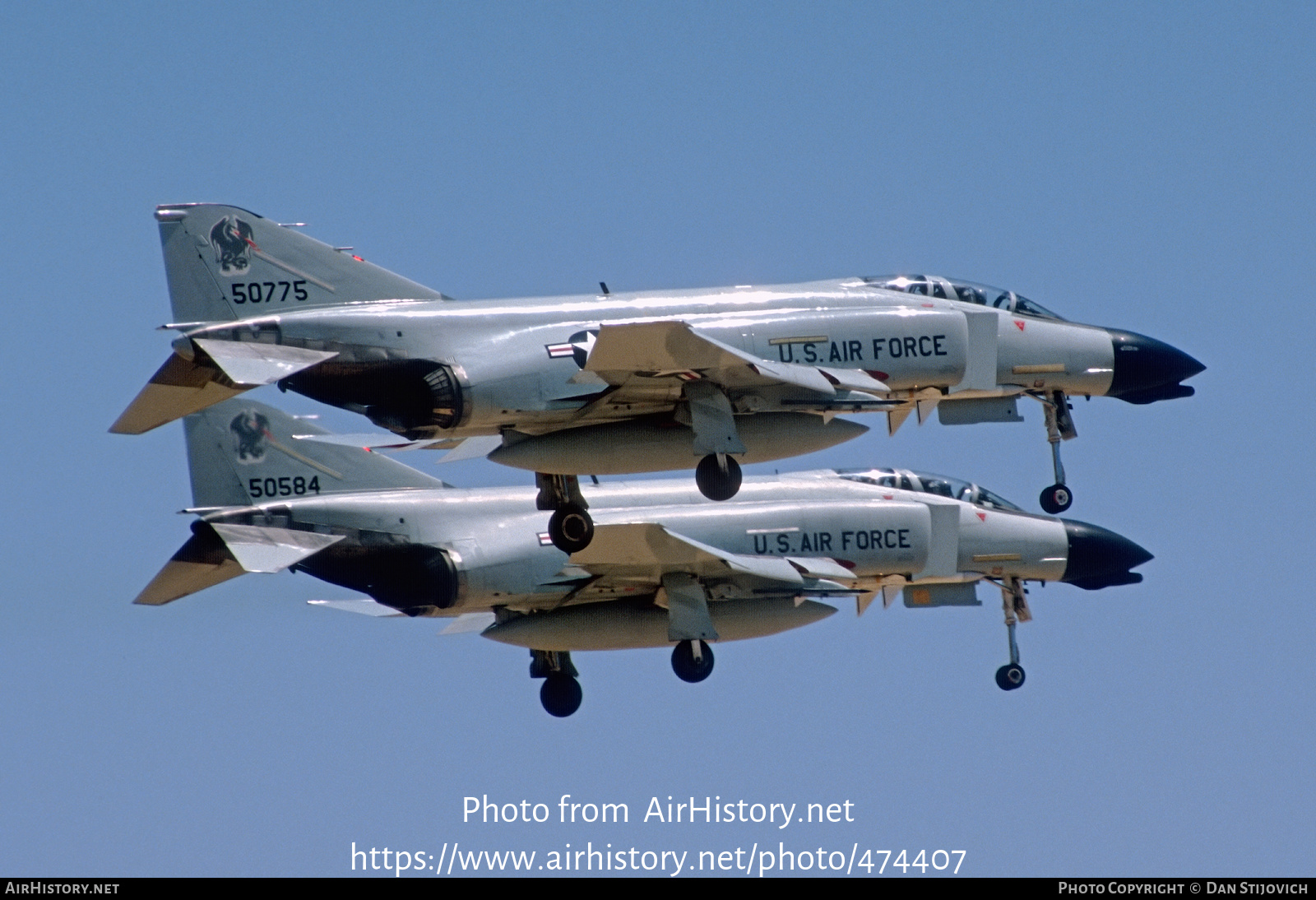 Aircraft Photo of 65-0775 / 50775 | McDonnell Douglas F-4D Phantom II | USA - Air Force | AirHistory.net #474407