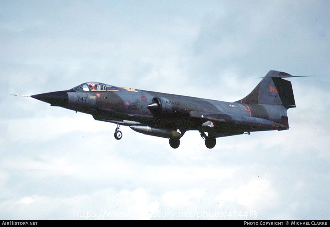 Aircraft Photo of 104747 | Lockheed CF-104 Starfighter | Canada - Air Force | AirHistory.net #474413