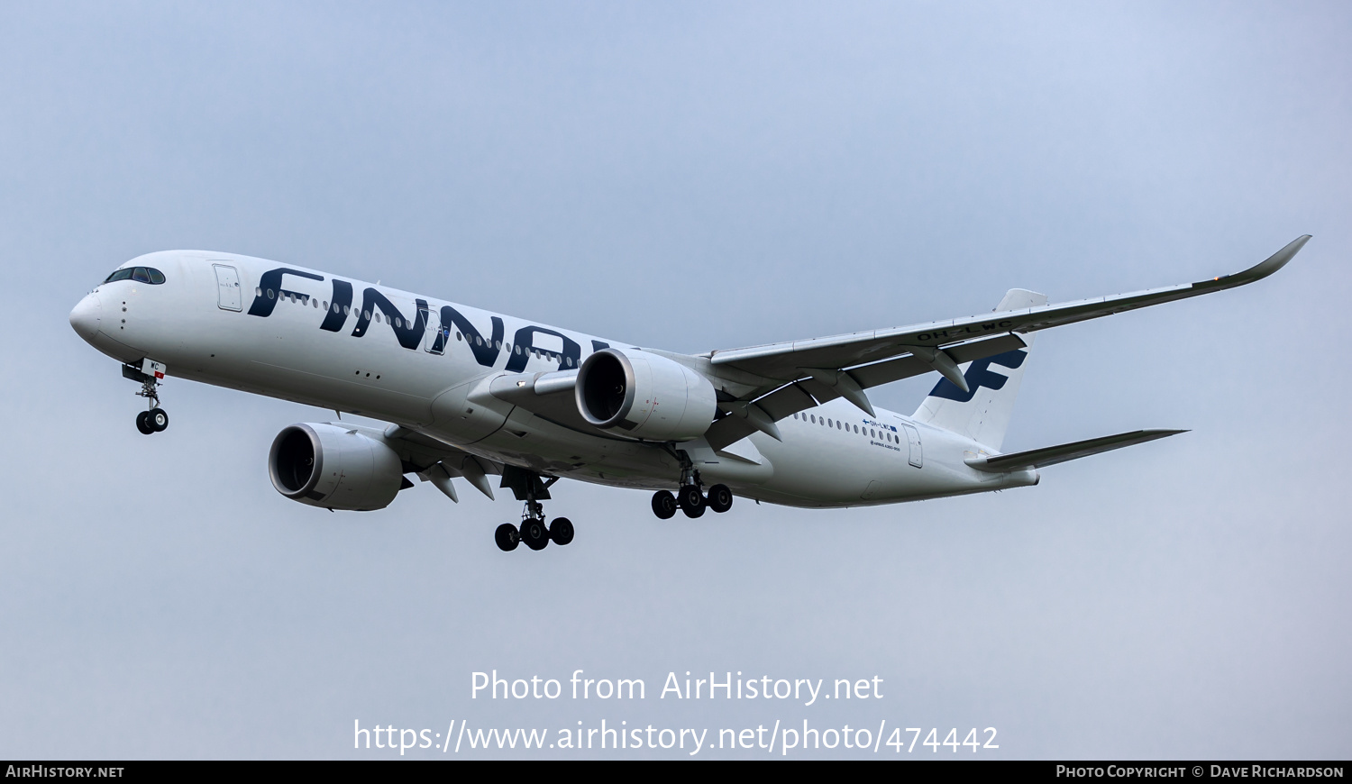 Aircraft Photo of OH-LWC | Airbus A350-941 | Finnair | AirHistory.net #474442