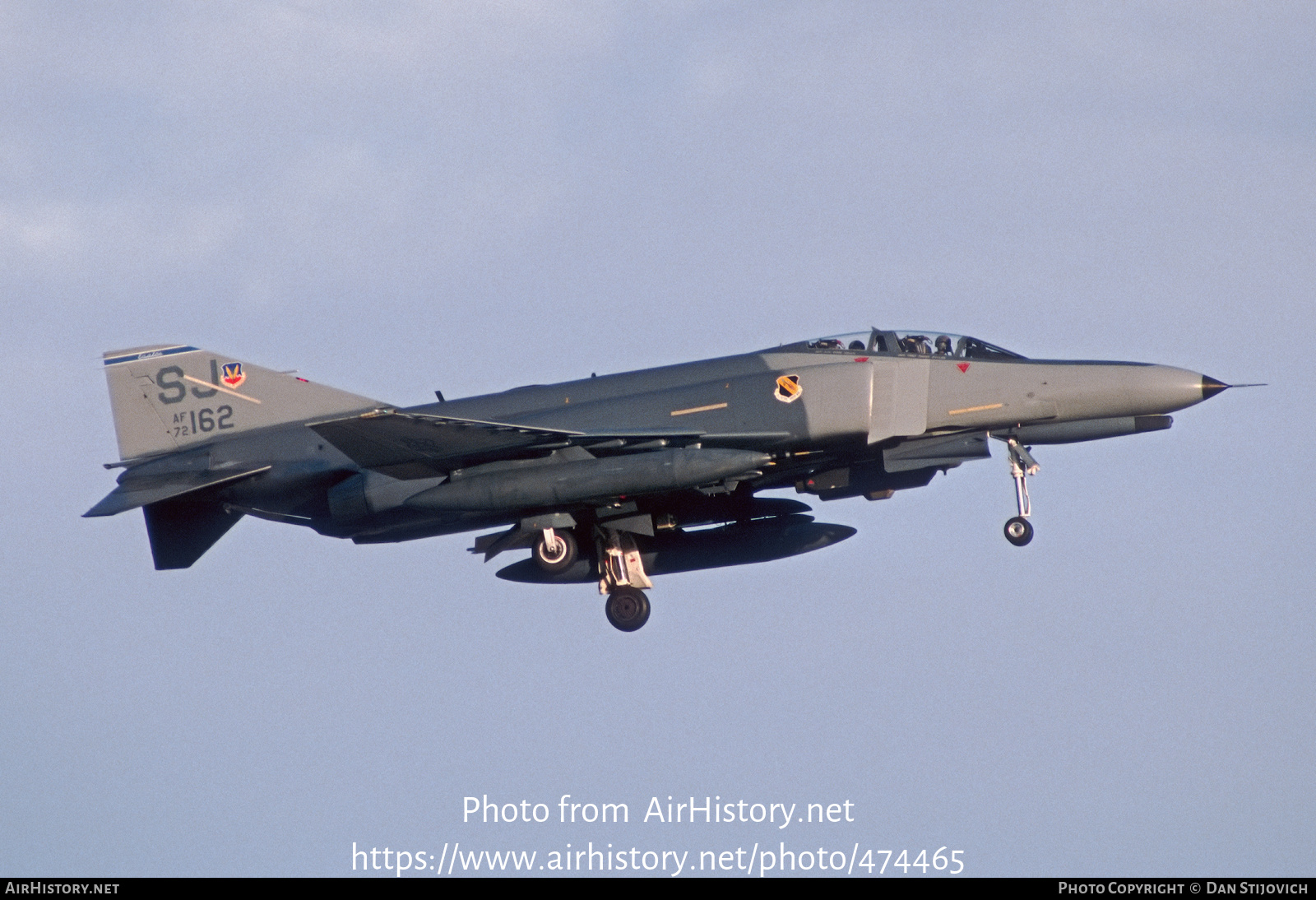 Aircraft Photo of 72-0162 / AF72-162 | McDonnell Douglas F-4E Phantom II | USA - Air Force | AirHistory.net #474465