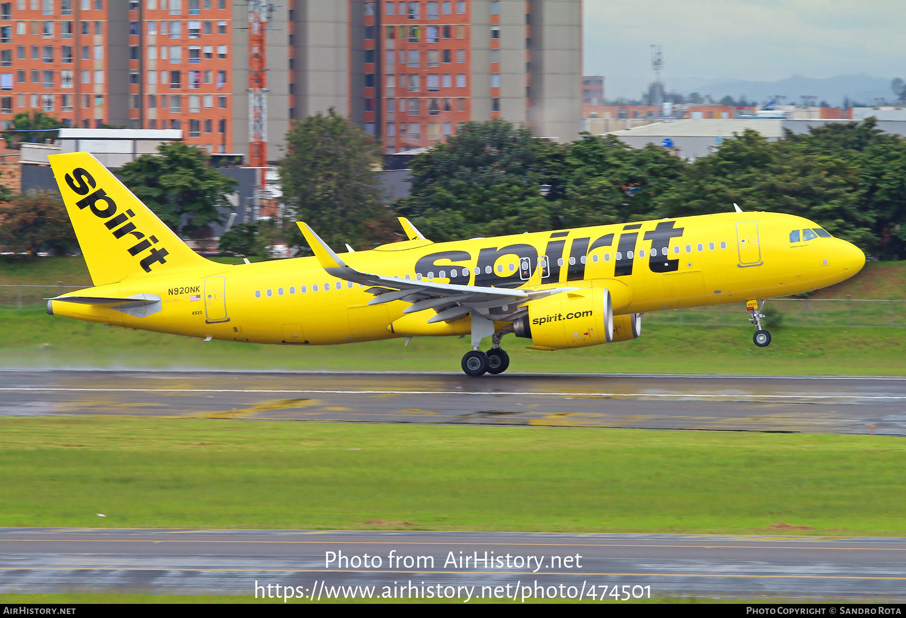 Aircraft Photo of N920NK | Airbus A320-271N | Spirit Airlines | AirHistory.net #474501