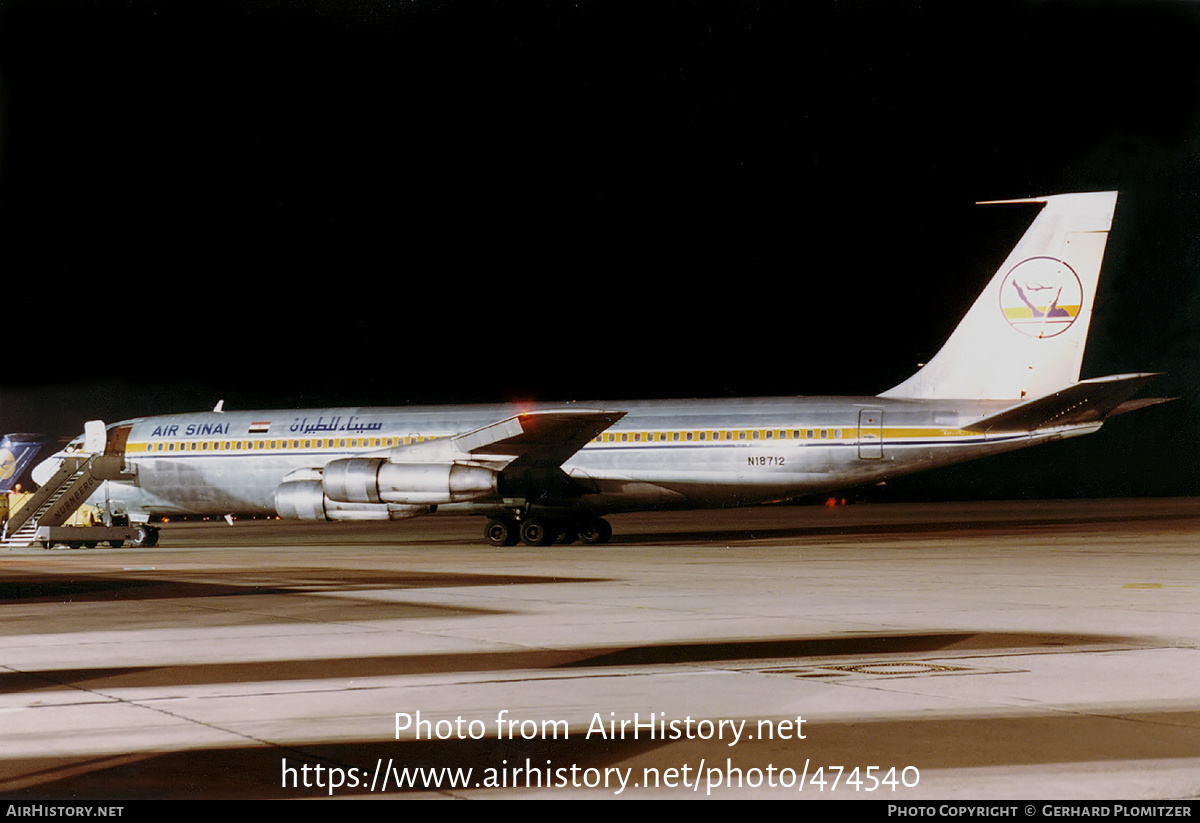 Aircraft Photo of N18712 | Boeing 707-331B | Air Sinai | AirHistory.net #474540