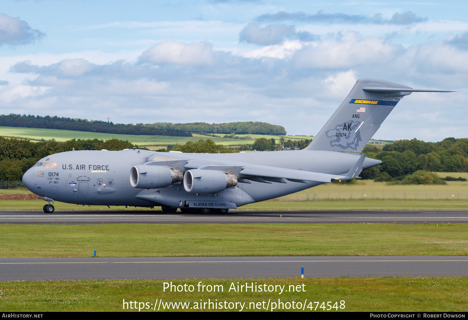 Aircraft Photo of 00-0174 / 00174 | Boeing C-17A Globemaster III | USA - Air Force | AirHistory.net #474548