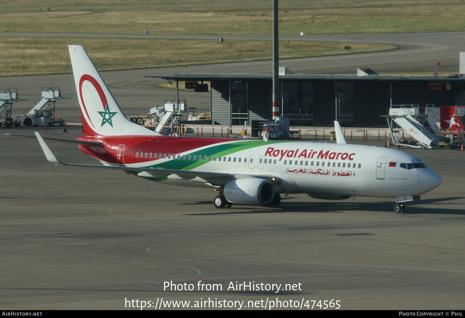 Aircraft Photo of CN-ROJ | Boeing 737-85P | Royal Air Maroc - RAM | AirHistory.net #474565