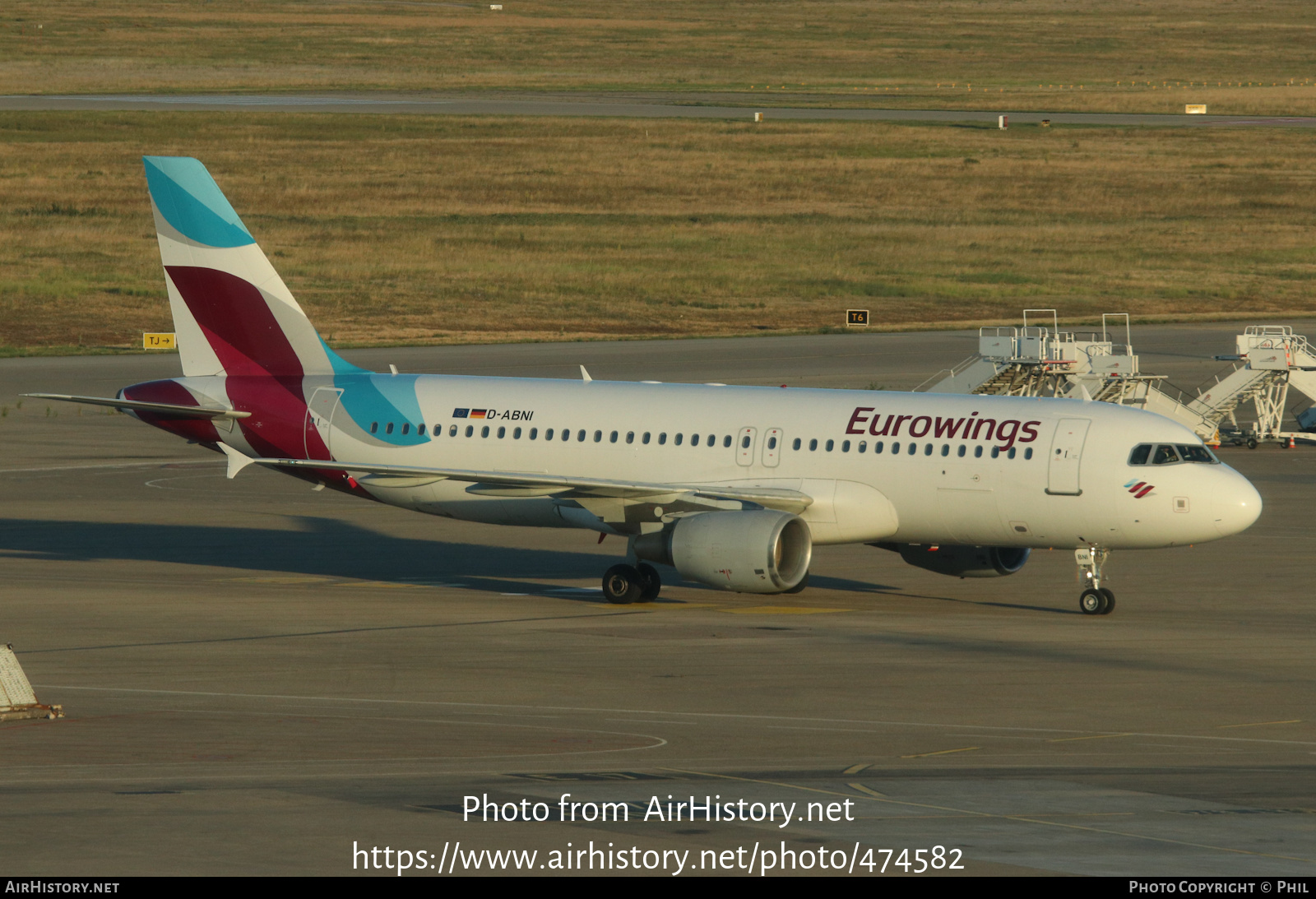 Aircraft Photo of D-ABNI | Airbus A320-214 | Eurowings | AirHistory.net #474582