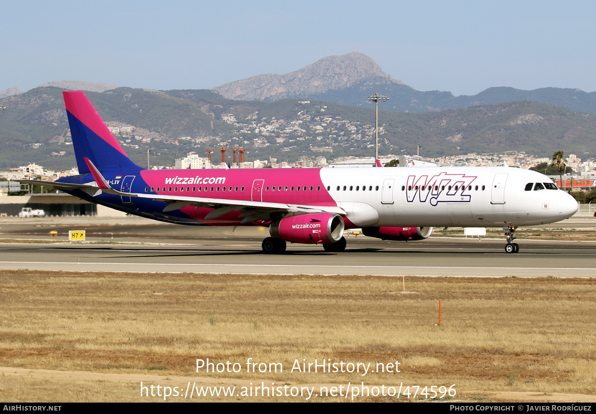 Aircraft Photo of HA-LXV | Airbus A321-231 | Wizz Air | AirHistory.net #474596