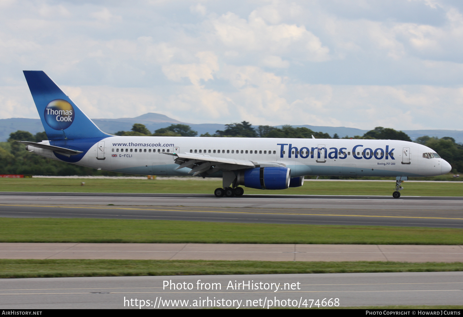 Aircraft Photo of G-FCLI | Boeing 757-28A | Thomas Cook Airlines | AirHistory.net #474668