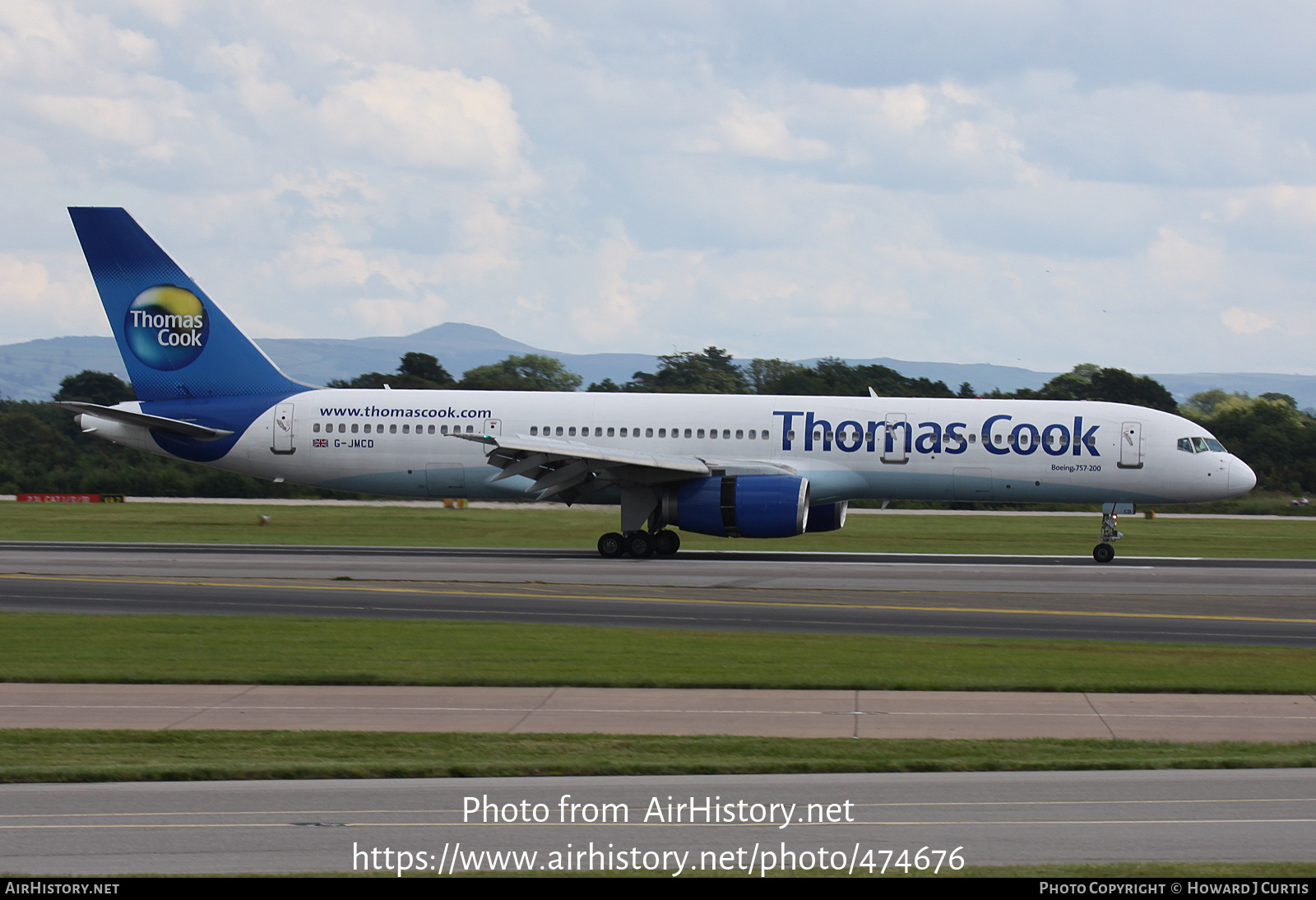 Aircraft Photo of G-JMCD | Boeing 757-25F | Thomas Cook Airlines | AirHistory.net #474676