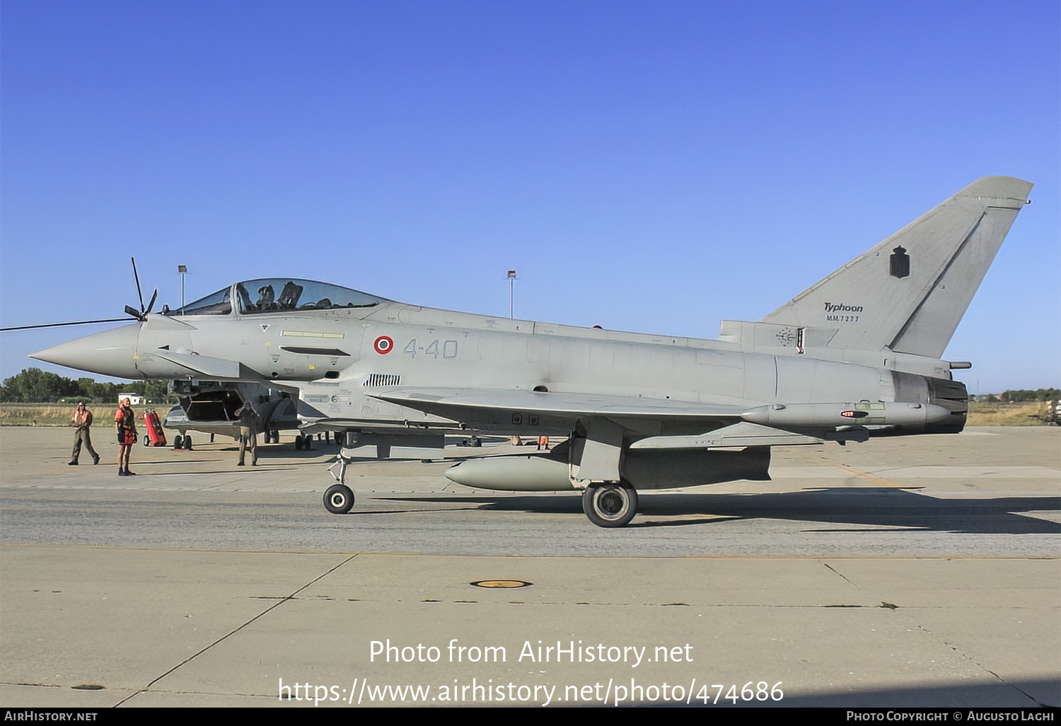 Aircraft Photo of MM7277 | Eurofighter F-2000A Typhoon | Italy - Air Force | AirHistory.net #474686