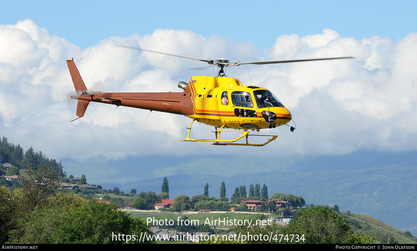 Aircraft Photo of C-GGTD | Aerospatiale AS-350B-2 Ecureuil | AirHistory.net #474734