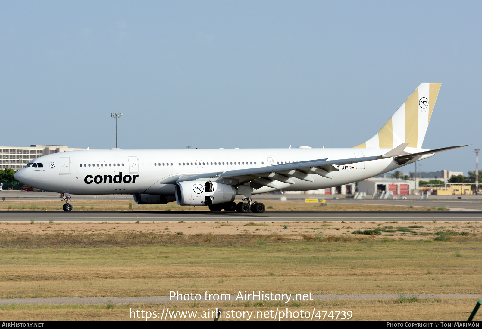 Aircraft Photo of D-AIYC | Airbus A330-243 | Condor Flugdienst | AirHistory.net #474739