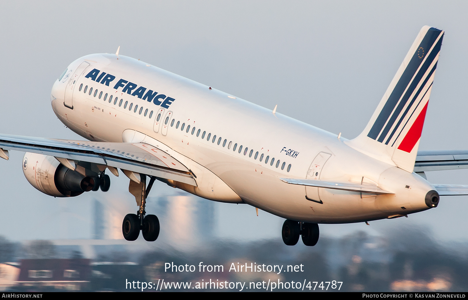 Aircraft Photo of F-GKXH | Airbus A320-214 | Air France | AirHistory.net #474787