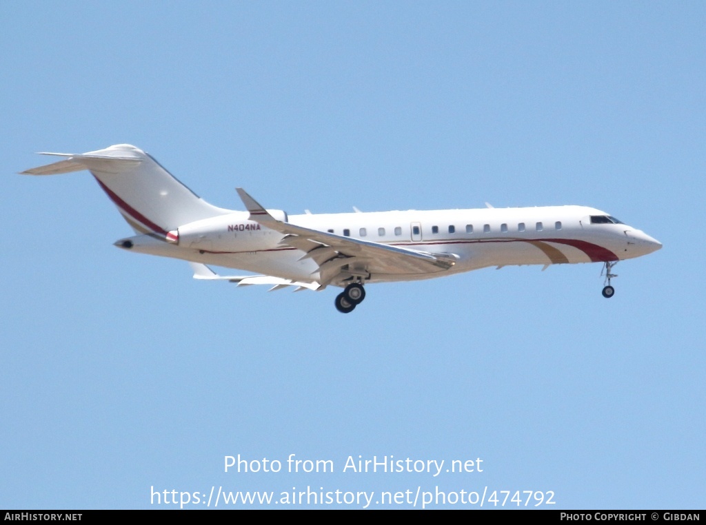 Aircraft Photo of N404NA | Bombardier Global 5000 (BD-700-1A11) | AirHistory.net #474792