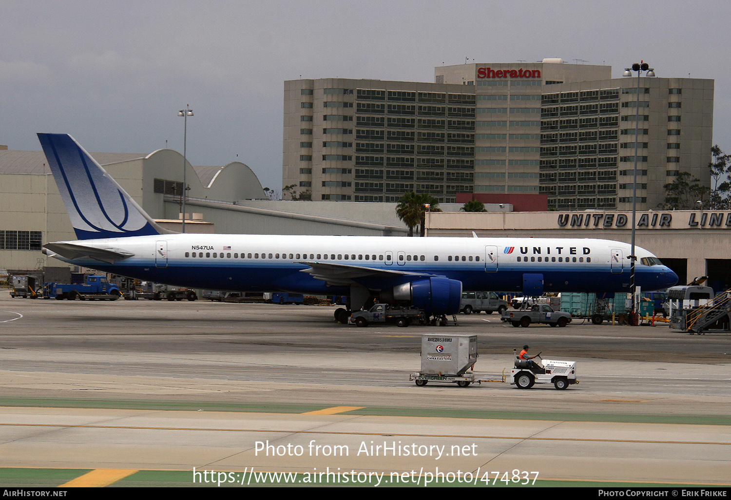 Aircraft Photo of N547UA | Boeing 757-222 | United Airlines | AirHistory.net #474837