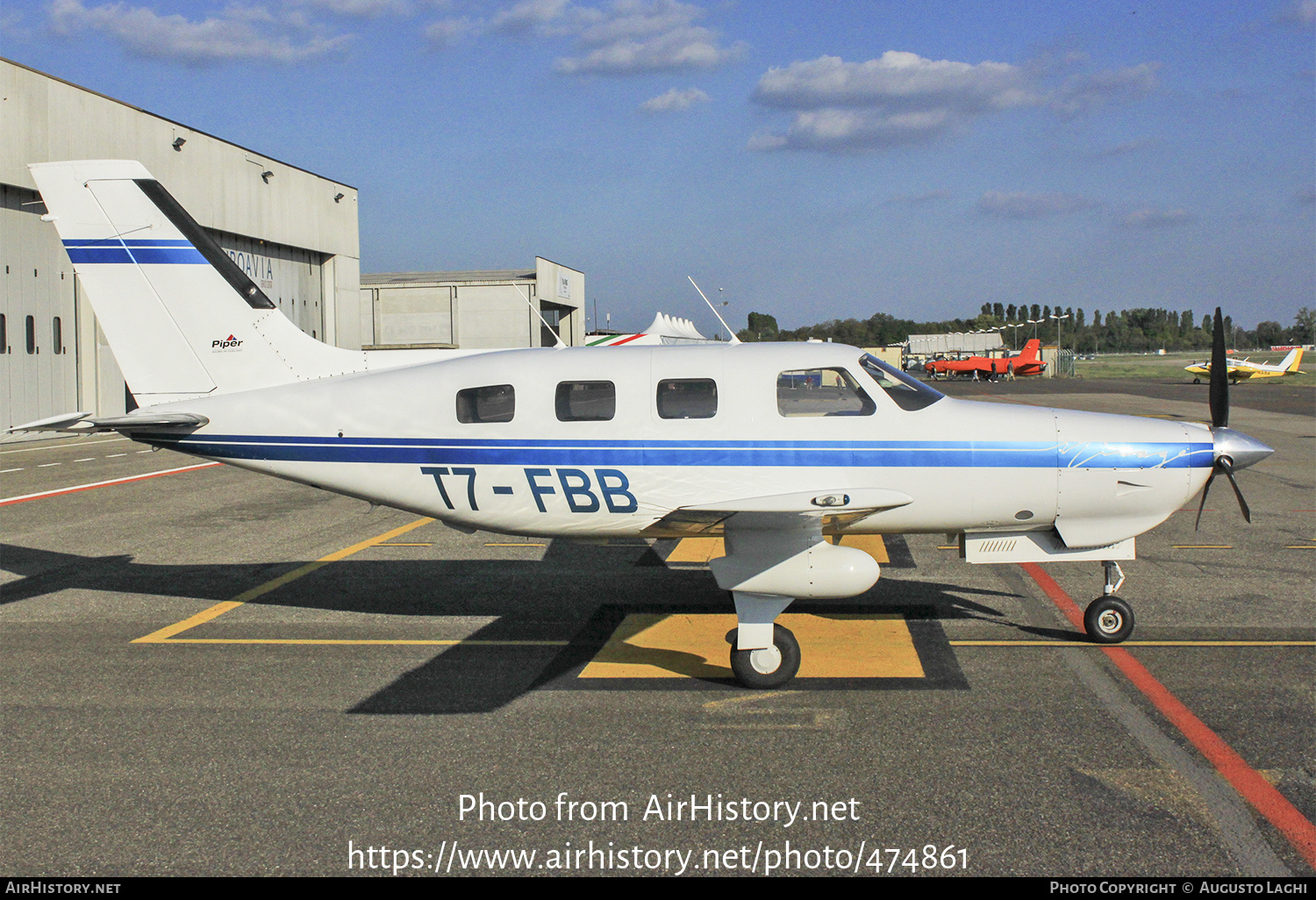 Aircraft Photo of T7-FBB | Piper PA-46-350P Malibu Mirage | AirHistory.net #474861