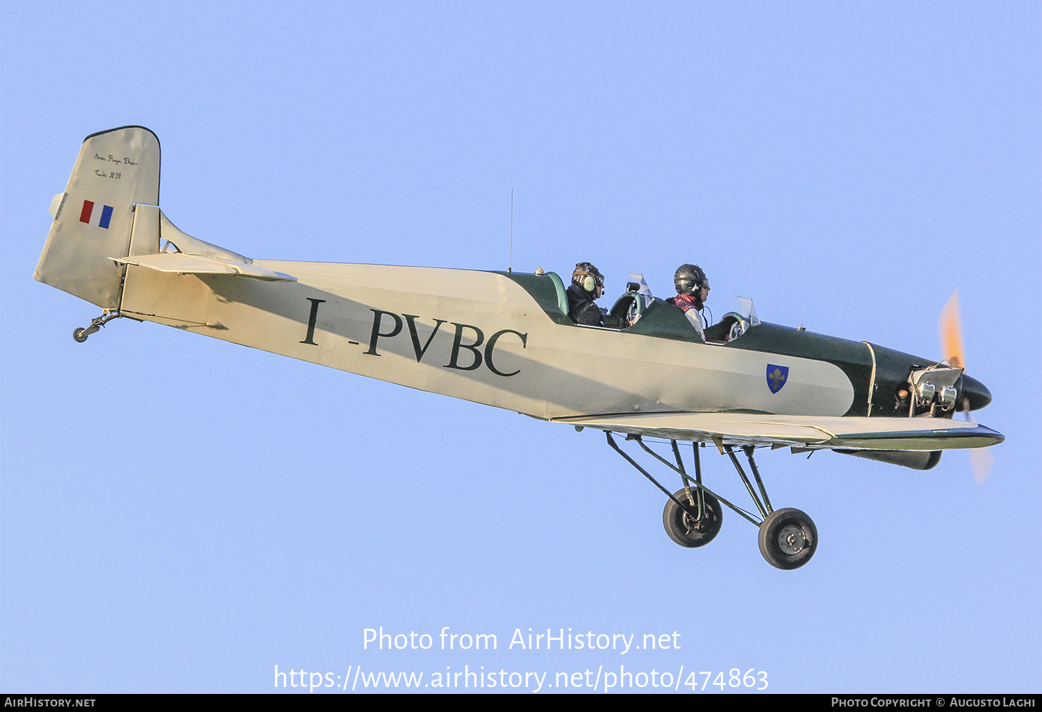 Aircraft Photo of I-PVBC | Druine D-5 Turbi | AirHistory.net #474863