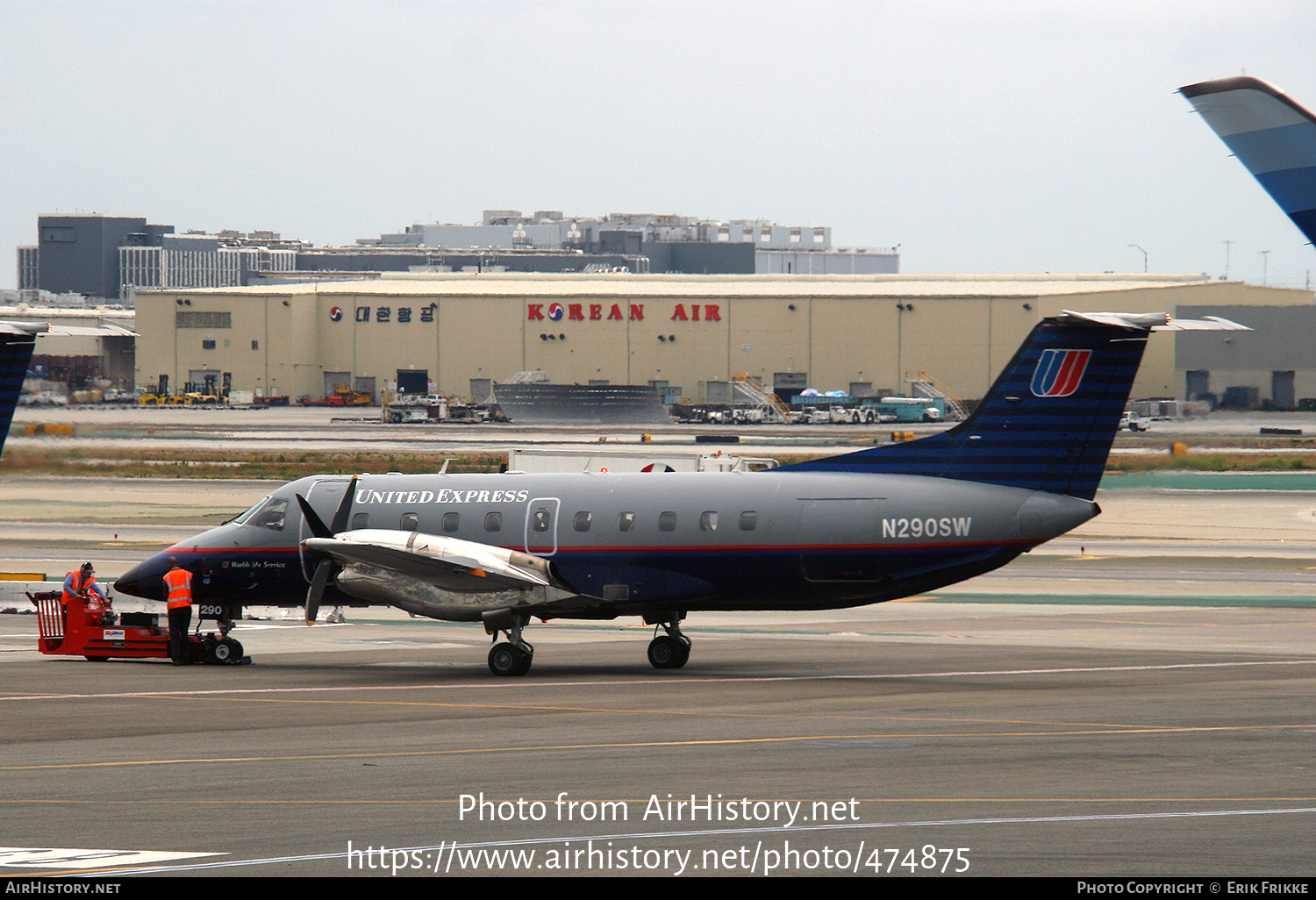 Aircraft Photo of N290SW | Embraer EMB-120ER Brasilia | United Express | AirHistory.net #474875