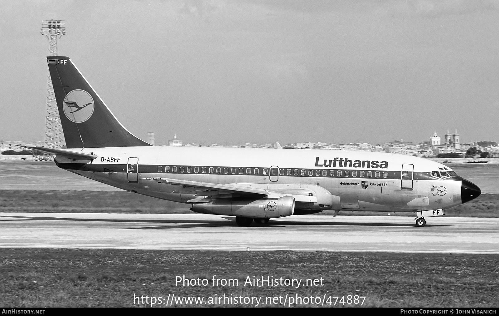 Aircraft Photo of D-ABFF | Boeing 737-230/Adv | Lufthansa | AirHistory.net #474887