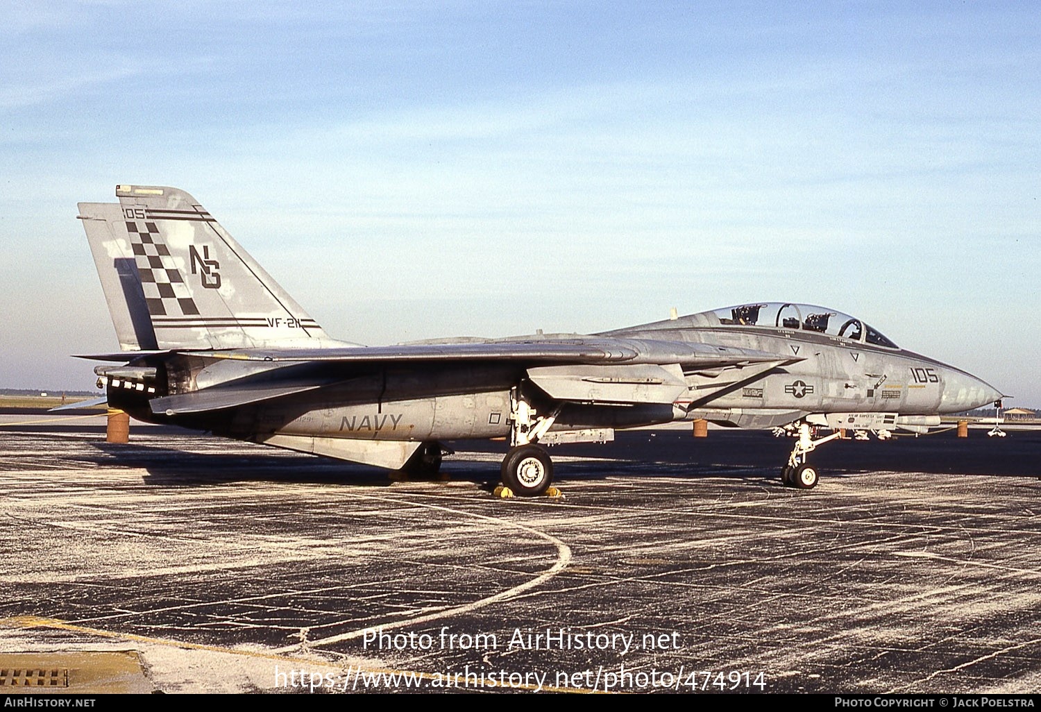 Aircraft Photo of 161299 | Grumman F-14A Tomcat | USA - Navy | AirHistory.net #474914