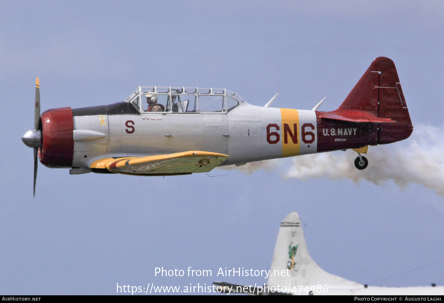 Aircraft Photo of N86116 | North American AT-6D Texan | USA - Navy | AirHistory.net #474986