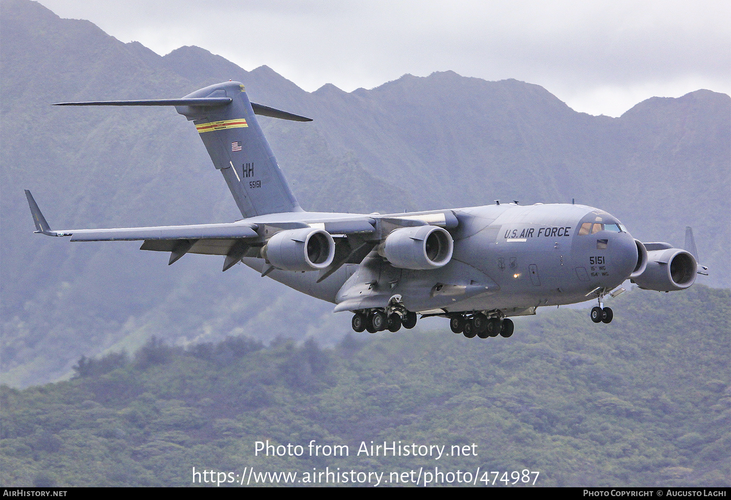 Aircraft Photo of 05-5151 | Boeing C-17A Globemaster III | USA - Air Force | AirHistory.net #474987