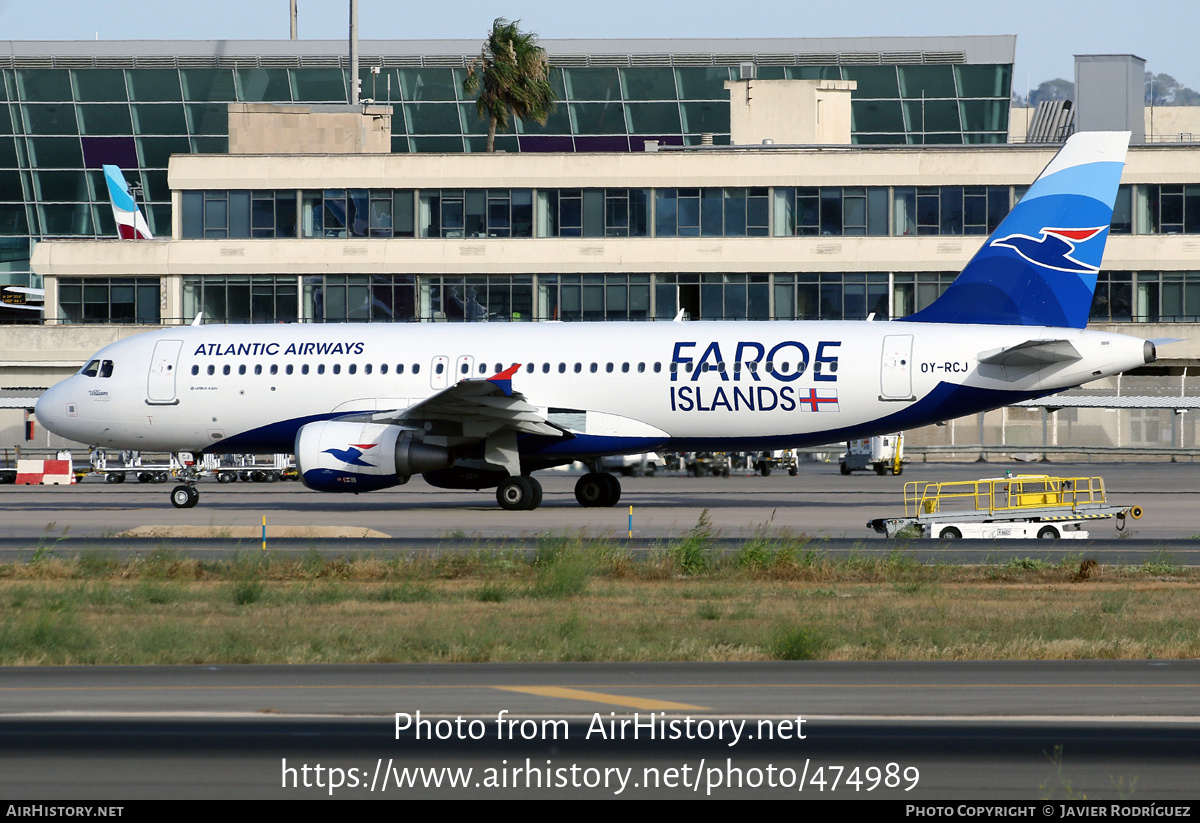 Aircraft Photo of OY-RCJ | Airbus A320-214 | Atlantic Airways | AirHistory.net #474989