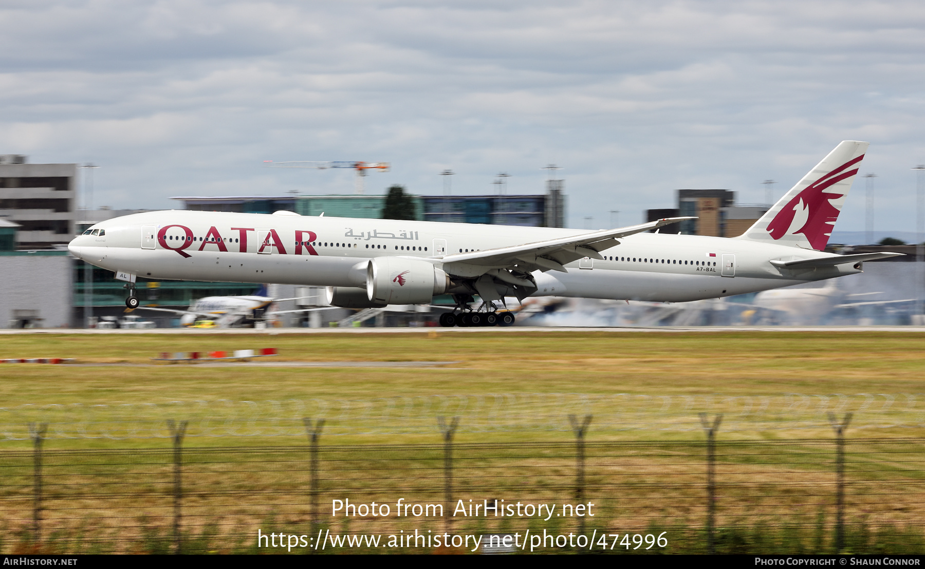 Aircraft Photo of A7-BAL | Boeing 777-3DZ/ER | Qatar Airways | AirHistory.net #474996