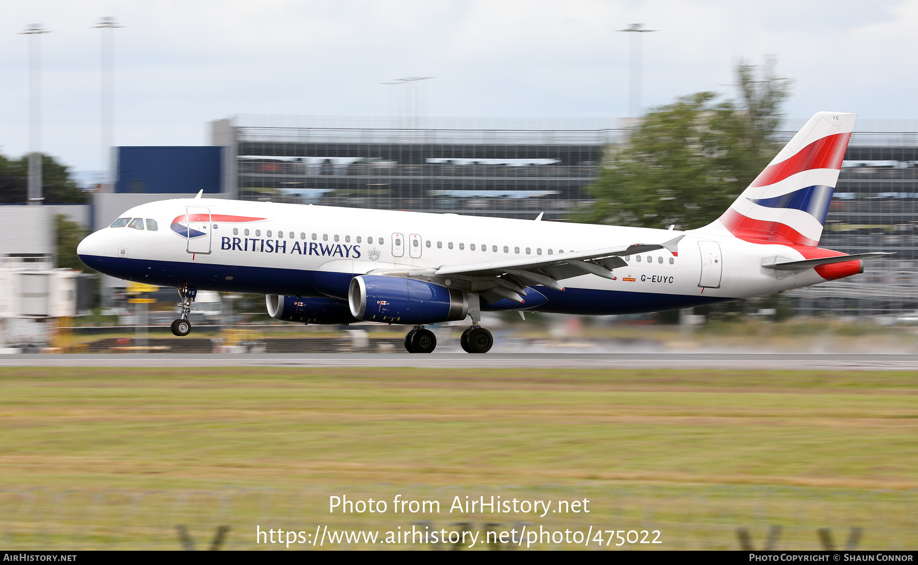 Aircraft Photo of G-EUYC | Airbus A320-232 | British Airways | AirHistory.net #475022